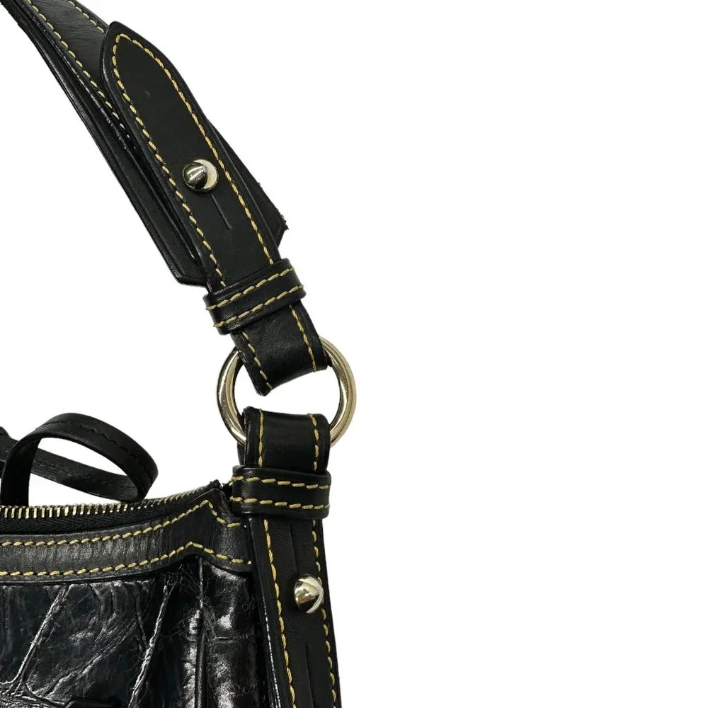 Dooney & Bourke Reptile Print Shoulder Bag - Picture 14 of 16